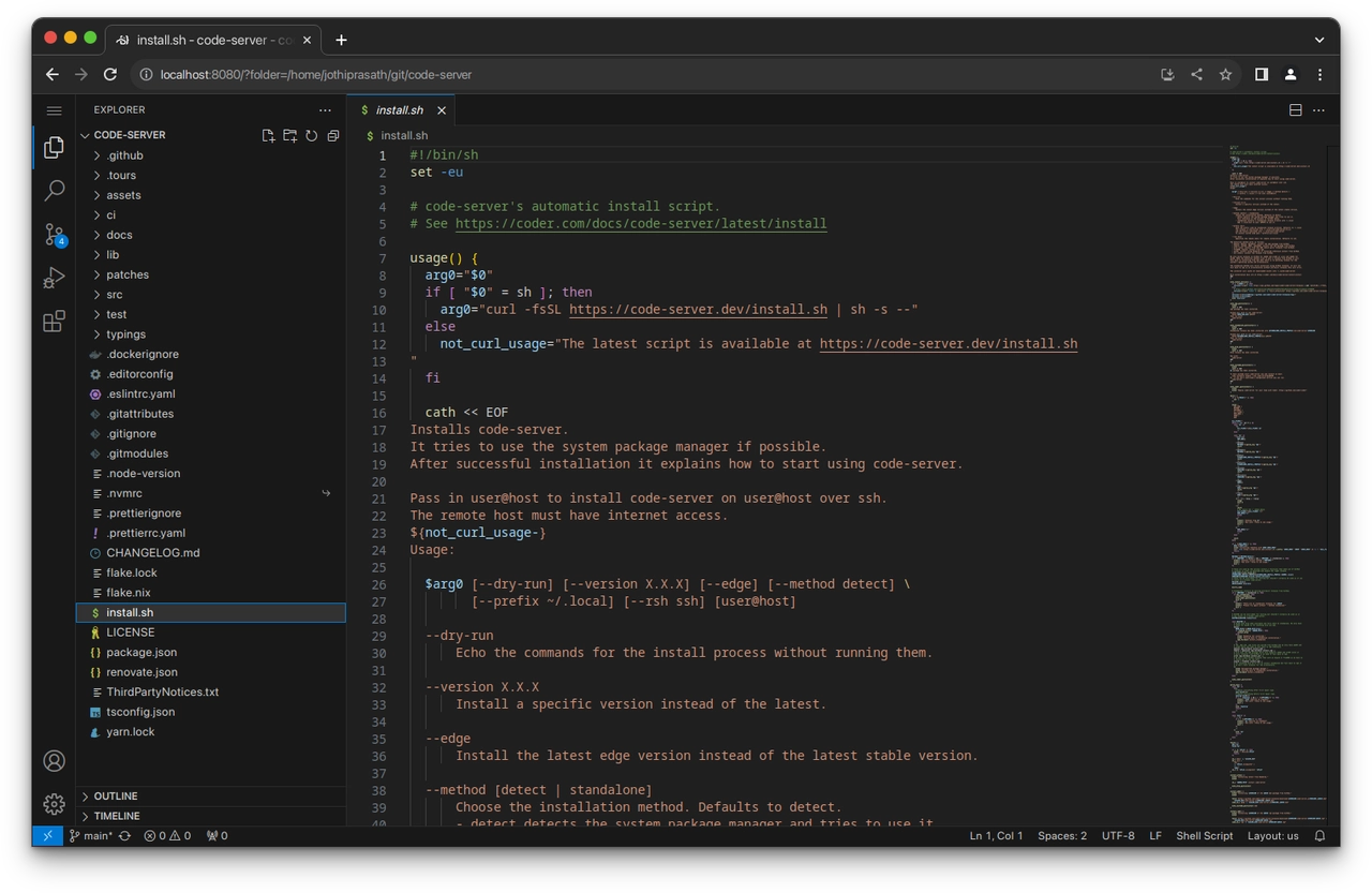 code-server